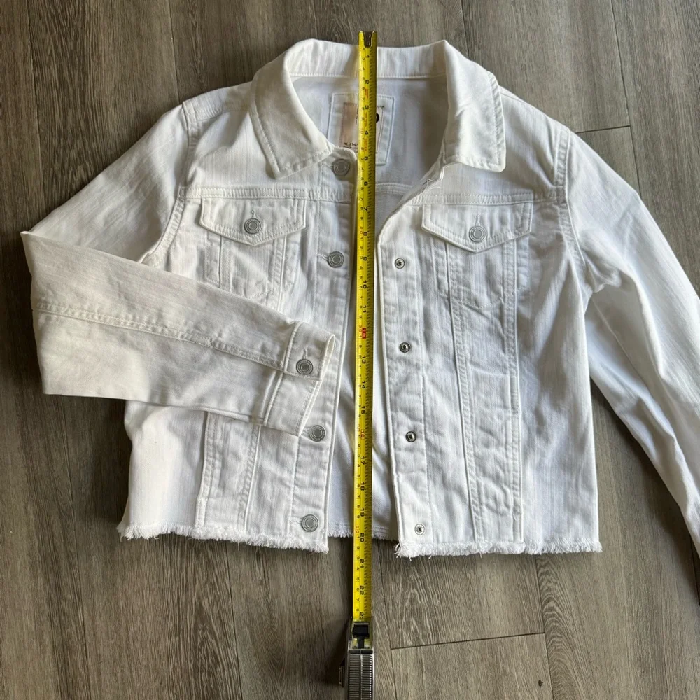 SO® Essential Denim Jacket Girls Size XL (14/16) or Women’s Size S, NWOT - Picture 7 of 13